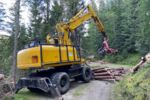 Baggerprozessor Komatsu PW200 mit WH60-1