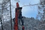 Raupenbagger FIAT HITACHI EX 235 mit WOODY WH6