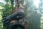 Baggerprozessor Volvo EW180B mit Woody 60