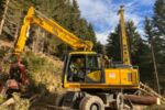 Baggerprozessor Komatsu PW200 mit WH60-1