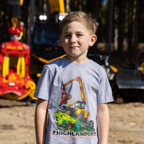 Kinder T-Shirt "HIGHLANDER"