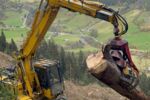 Baggerprozessor Komatsu PW200 mit WH60-1