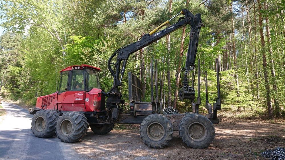 Forwarder VALMET - KONRAD Forsttechnik